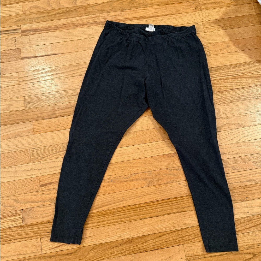 J.Jill Heather Gray Leggings Size L